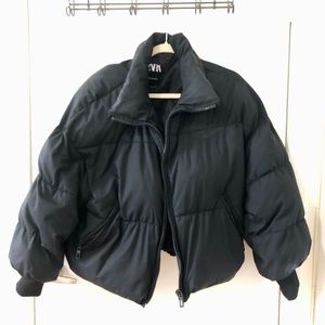 Zara puffer coat